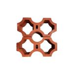 Outdoor Wall Blocks Square Handmade Garden Panel Terracotta Facade Bricks