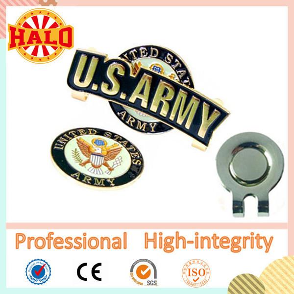 Buy cheap Hot Selling Usa Flag Shape Golf Ball Marker On Magnetic Cap Clip from wholesalers