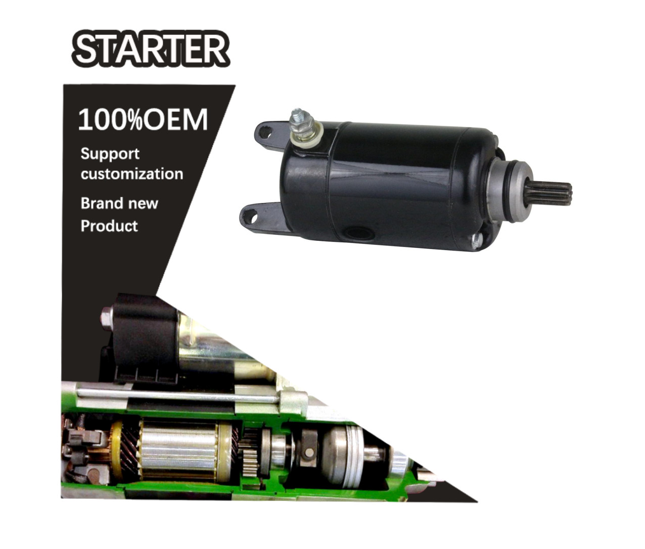 12V 9T CW STARTER 211631100, 211631136, 211631205, 211631221, 211631317 21163-1100, 21163-1136, 21163-1205, 21163-1221
