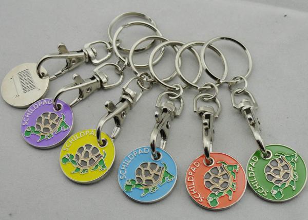 Die stamping, Die Cast, Die Struck Metal Tortoise Shopping Trolley Coin Key