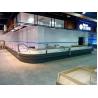 Buy cheap Pork Burgers Refrigerated Showcase With Inner Top LED Lights Customized from wholesalers