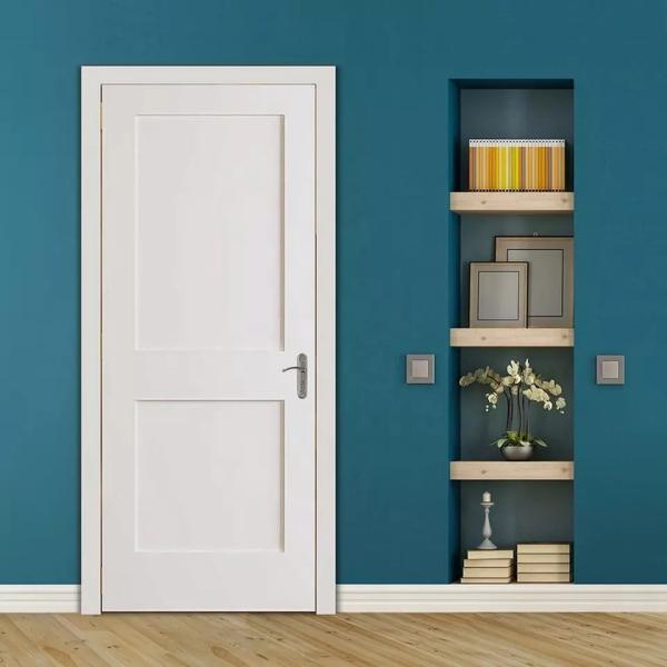 Buy cheap Customized Wooden Design Hard Wood Shaker Interior Door For Apartment from wholesalers