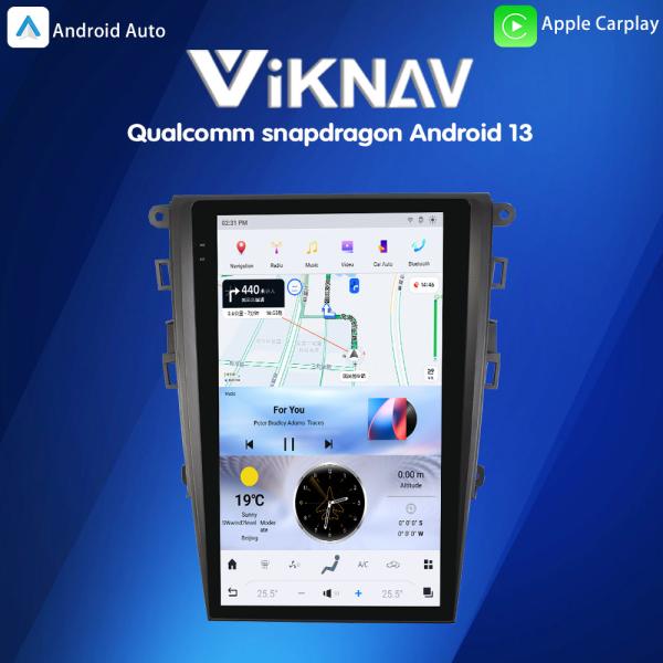 13.6 Inch Android Auto Car Radio For Ford Mondeo 2013-2021 Multimedia Player GPS