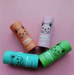 Custom Printed Kraft Composite Paper Can PET Dog Cat Treats Food Paper Tube