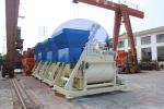 Multi Purpose Twin Shaft JS1000 Concrete Mixer Stable Performance ISO / CE