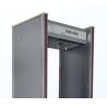 Buy cheap High Sensitivity Waterproof Door Frame Metal Detector 6 Detection Zones from wholesalers