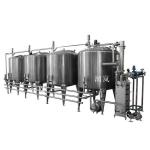 Silvery Stainless Steel Insulated Storage Tank for Storing Sanitary Food Liquid
