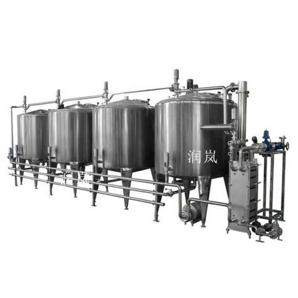 Silvery Stainless Steel Insulated Storage Tank for Storing Sanitary Food Liquid