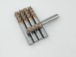 Square Solid Carbide End Mills High Hardness With 35 Degree Helix Angle