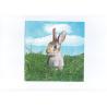 Buy cheap OEM 18gsm Bunny Rabbit Printed Paper Napkin For Wedding from wholesalers