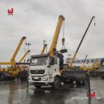 SHACMAN 6X4 Truck Mounted Crane 380HP Truck With Crane