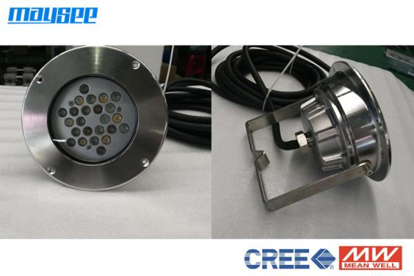 Buy cheap Waterfall / Fountain LED Pond Lights 24w / 72w With 80° / 100° Lens Angle from wholesalers