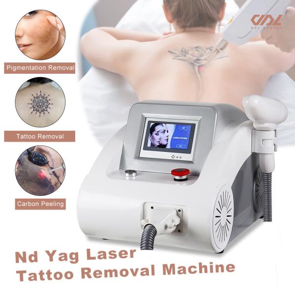 Buy cheap Portable Q Switched Nd Yag 1064nm Carbon Peel Eyebrow Tattoo Removal Laser Machine from wholesalers