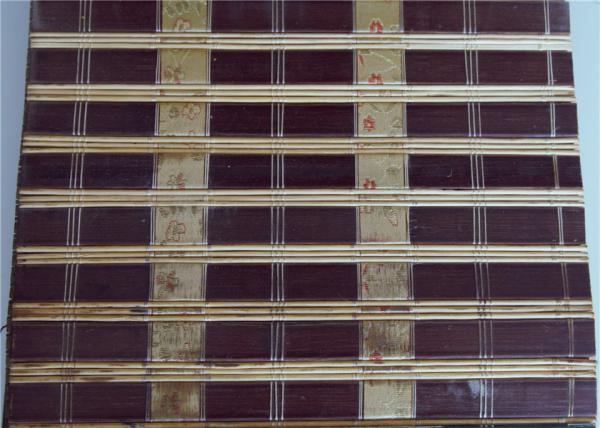 Buy cheap Popular Bamboo Roller Blinds , Patio Bamboo Roll Up Shades Costom Pattern from wholesalers