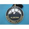 Buy cheap Zinc Alloy Basket Ball Sports Enamel Medal Nickel Plating With 900 * 25 Mm Ribbon from wholesalers