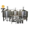 Buy cheap 1.5KW 51mm inlet beer production equipment double steam jacket 1500L Mash tun with false bottom from wholesalers