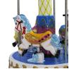 Buy cheap Merry Go Round Mini Small Horse carousel 3 players horse kiddie rides carousel Coin Operated Arcade game machine from wholesalers