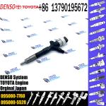 Diesel Common Rail Injector Fuel inyector 23670-30300 23670-0L010 095000-7760