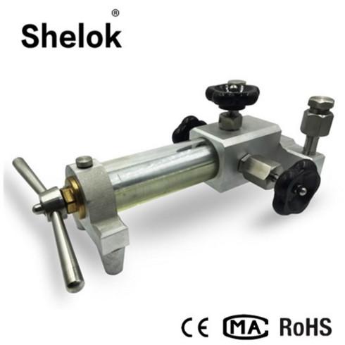 Buy cheap Pneumatic hand pump gas air pressure gauge calibration machine from wholesalers