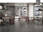 New Style 600*600 Mordern Porcelain Anti-Slip Black Color Thin Floor Tile For