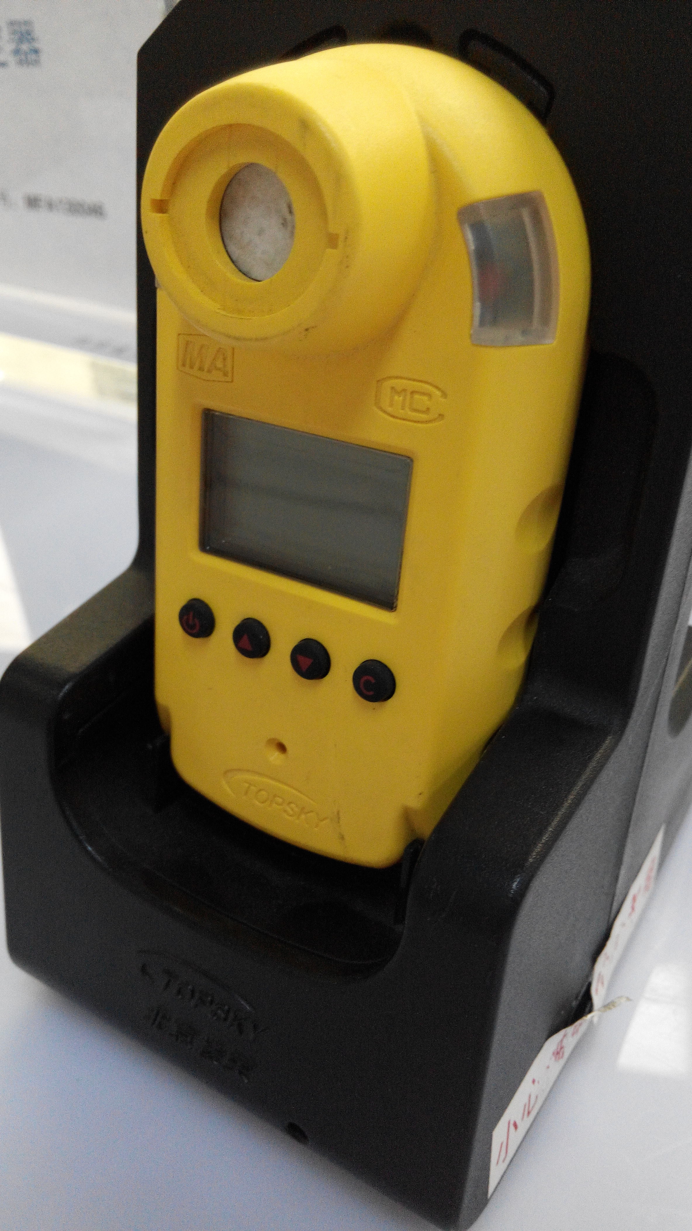Single H2S Portable Gas Detector 0 - 100ppm Range Electrochemical Sensors