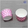 Buy cheap Wholesale Custom Logo Disposable 5.5-Ounce Pink Ice Cream Wood Pulp Paper Bowls For Dessert-Disposable Ice Cream Cups from wholesalers