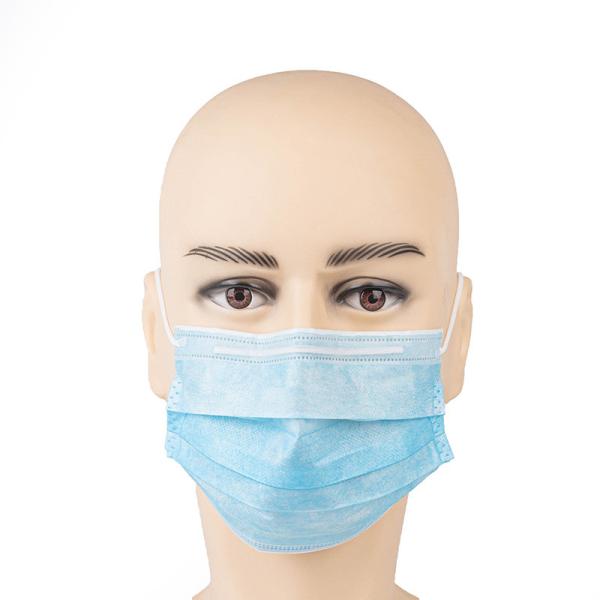Buy cheap Outdoor 3 Ply 9" x 3.7" Disposable Medical Face Mask from wholesalers