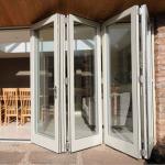 Custom Aluminium Bi Folding Patio Doors Energy Saving For Exterior Patio