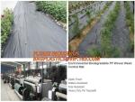 environmental biodegradable pp woven weed control mat, heavy dury pe tarpaulin