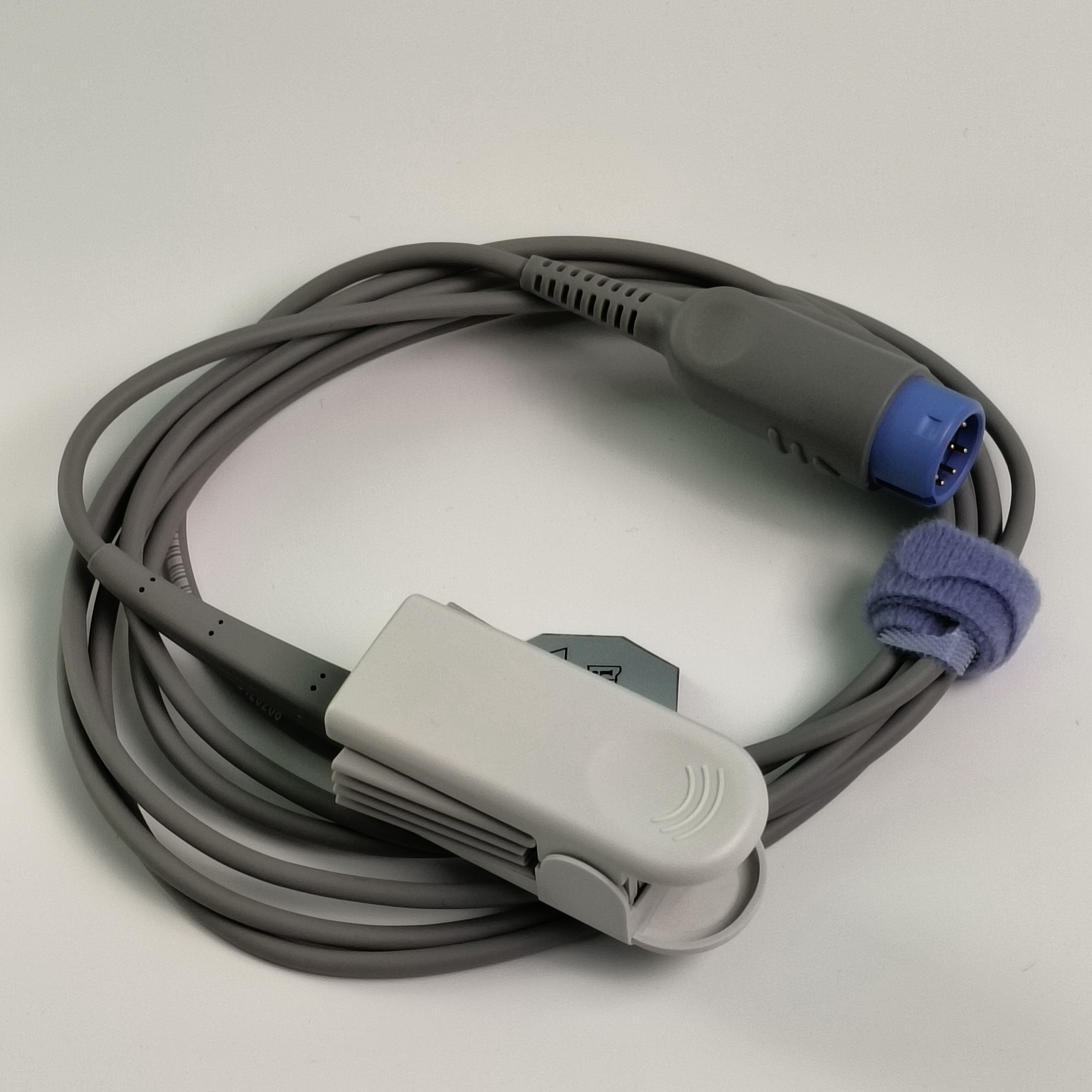 Seven Needle Integrated Finger Clip Blood Oxygen Probe Blood Oxygen Sensor Adult 2.5M Reusable REF SH1