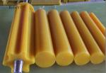 Solvent Resistance Polyurethane Rubber Rod Bar Natural Color Hardness 60A - 95A