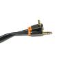 Buy cheap Black 0.92 Meters Optical Digital Audio Cable , 3.5mm Metal PVC Car Speaker Cable from wholesalers