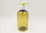 Matte Surface Blank Shampoo Bottle , 100ml Clear Plastic Bottles Unique Shape