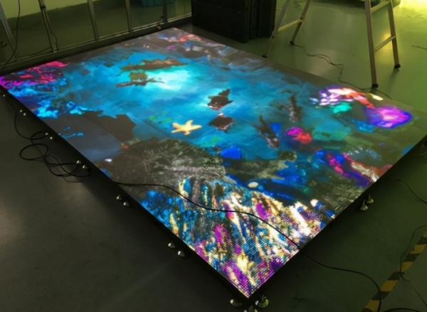 Buy cheap ODM Party Wedding Dance Floor Led Screen Hire 2800Hz For Stage Tile from wholesalers