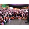 Buy cheap Rental LED wall indoor advertising LED display p3.91 p4.81 flexible indoor advertising curved stage led screen from wholesalers