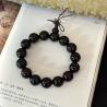 Buy cheap High Quality Handmade 16 - 18mm Pure Natural Luxury 100% Agarwood Oud Wood Bead Bracelets No Resin Authentic from wholesalers