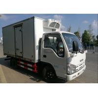 Buy cheap ISUZU 2 Tons Ice Box Truck , Refrigerated Cold Room Truck For Frozen Fish product