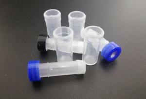Buy cheap One-step 2ml Blue Sample Vials Filter Vials 12 X 32mm Screw Neck Cap PTFE Silicone Septum from wholesalers