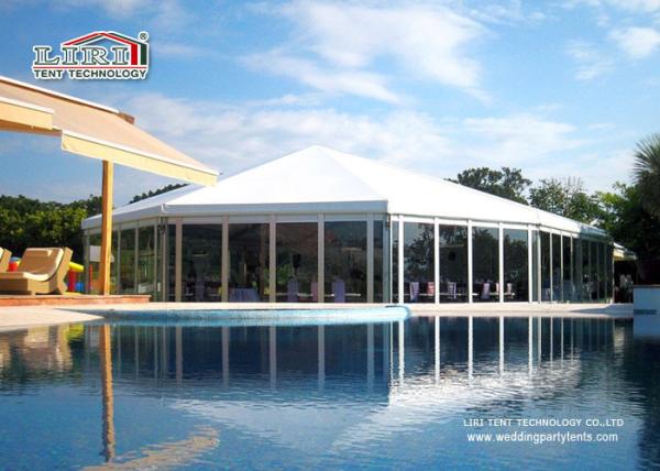 Buy cheap Custom Outside Party Tent Marquee Large White Tents For Weddings from wholesalers