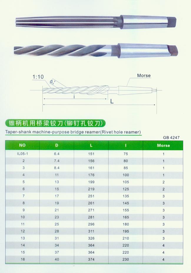 KM 1:50 taper reamer