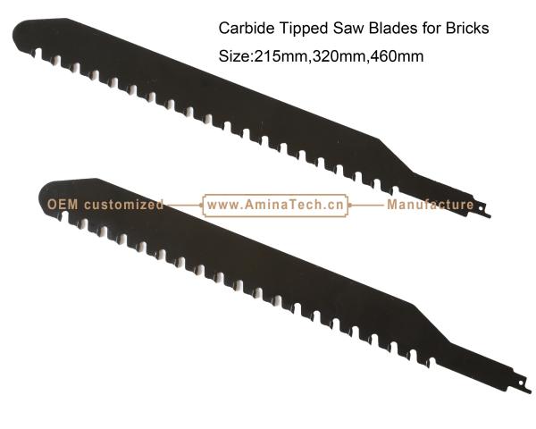 Carbide Tipped Saw Blades for Bricks Size:215mm,320mm,460mm,Reciprocating,Power