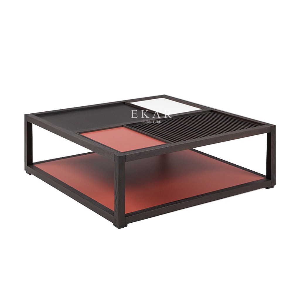 Living Room Furniture Modern Wooden Design Tea Coffee Table