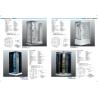 Buy cheap 2150mm Height Steam Bath Shower Cabin Bathroom Sanitary Wares 2.8KW from wholesalers