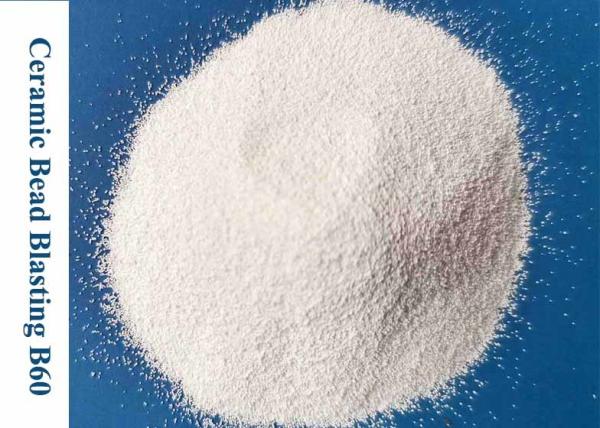 Microblast Ceramic Bead Blasting Media B60 150-300μm B120 63-125μm For Metal