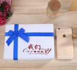 Luxury Wholesale Custom Packaging Paper Gift Box with Ribbon,wedding paper