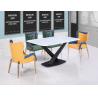 Buy cheap Wear Resistant 150*90*75cm Painting Wrought Iron Table from wholesalers