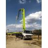 Buy cheap 2013 Zoomlion Green Vibrating Amplitude 2.6mm Concrete Pump Truck for Direct Delivery from wholesalers
