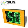 Buy cheap Red And Green Solar Powered Speed Radar Traffic Signs 2 And Half Digit Display from wholesalers
