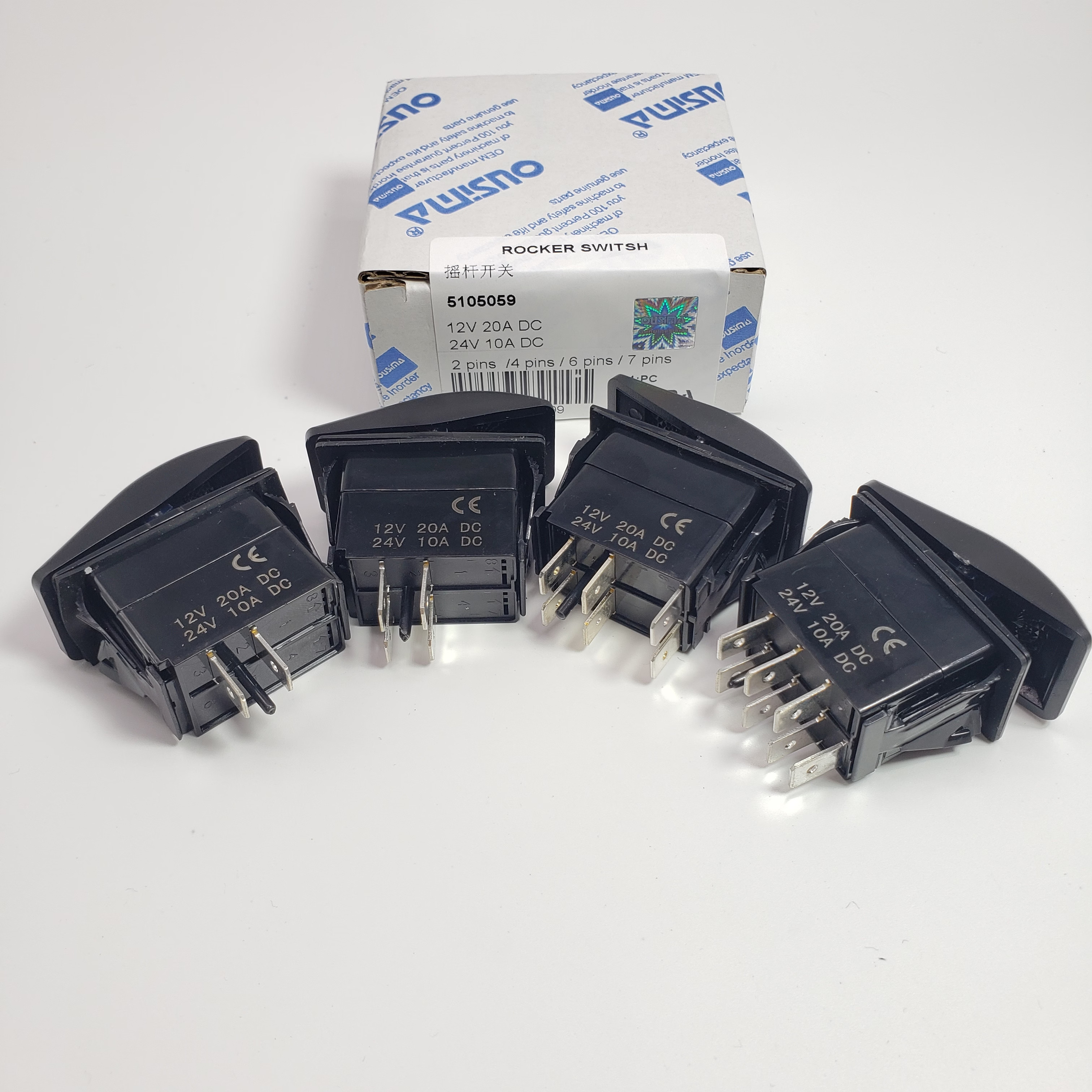 Rocker Switch 5105059 2 Pins 4 Pins 6 Pins 7 Pins
