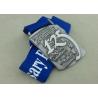 Buy cheap Zinc Alloy Die Casting Medals 3D Awards Sport Medals , Running Marathon Ribbon Enamel Medals from wholesalers